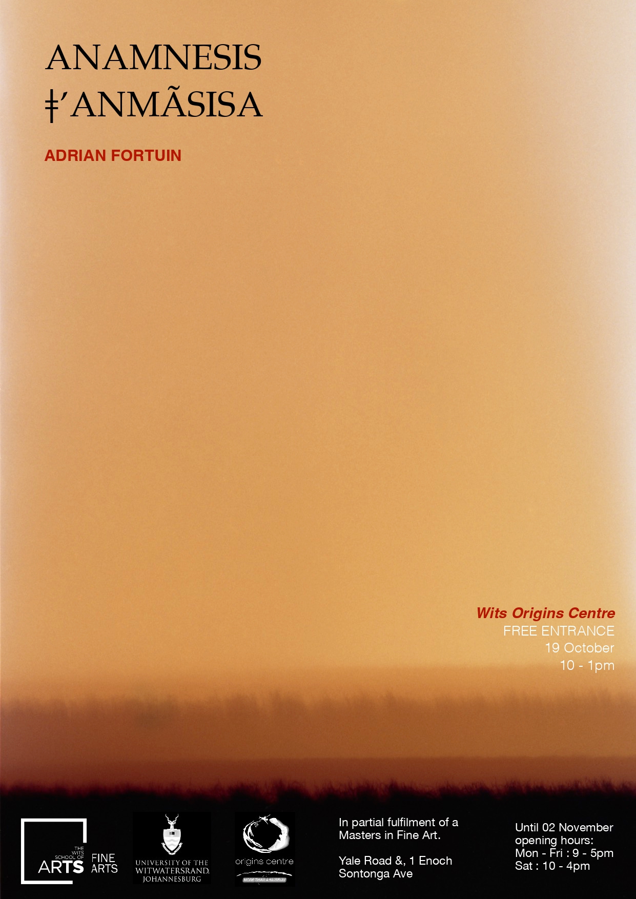 A.Fortuin MA exhibition